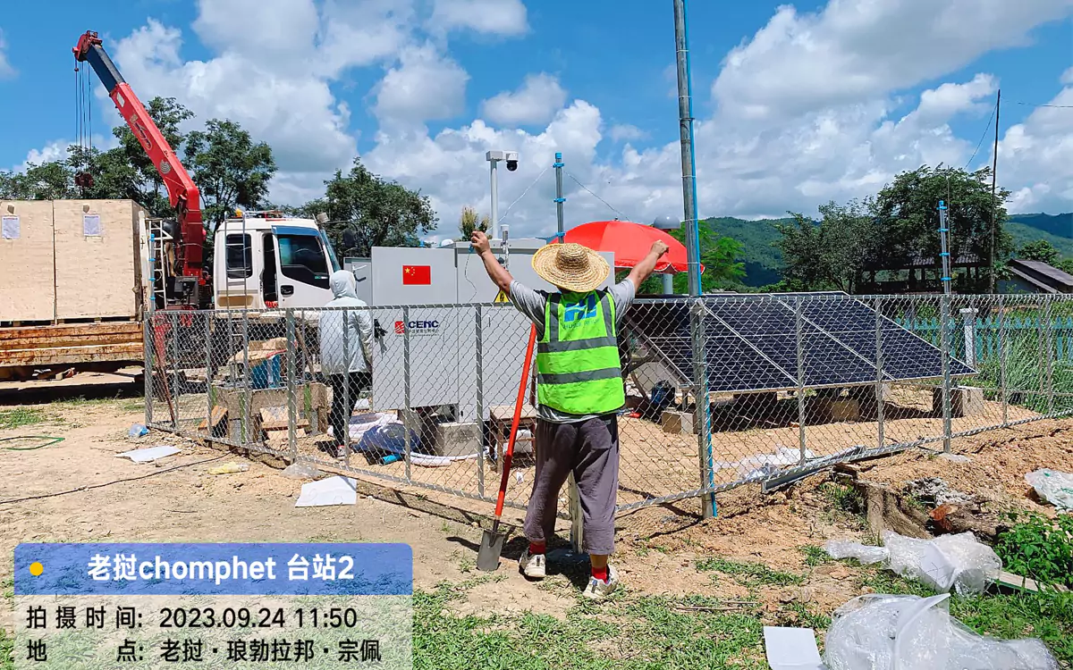 老挝2.5kPw光伏储能电站解决方案