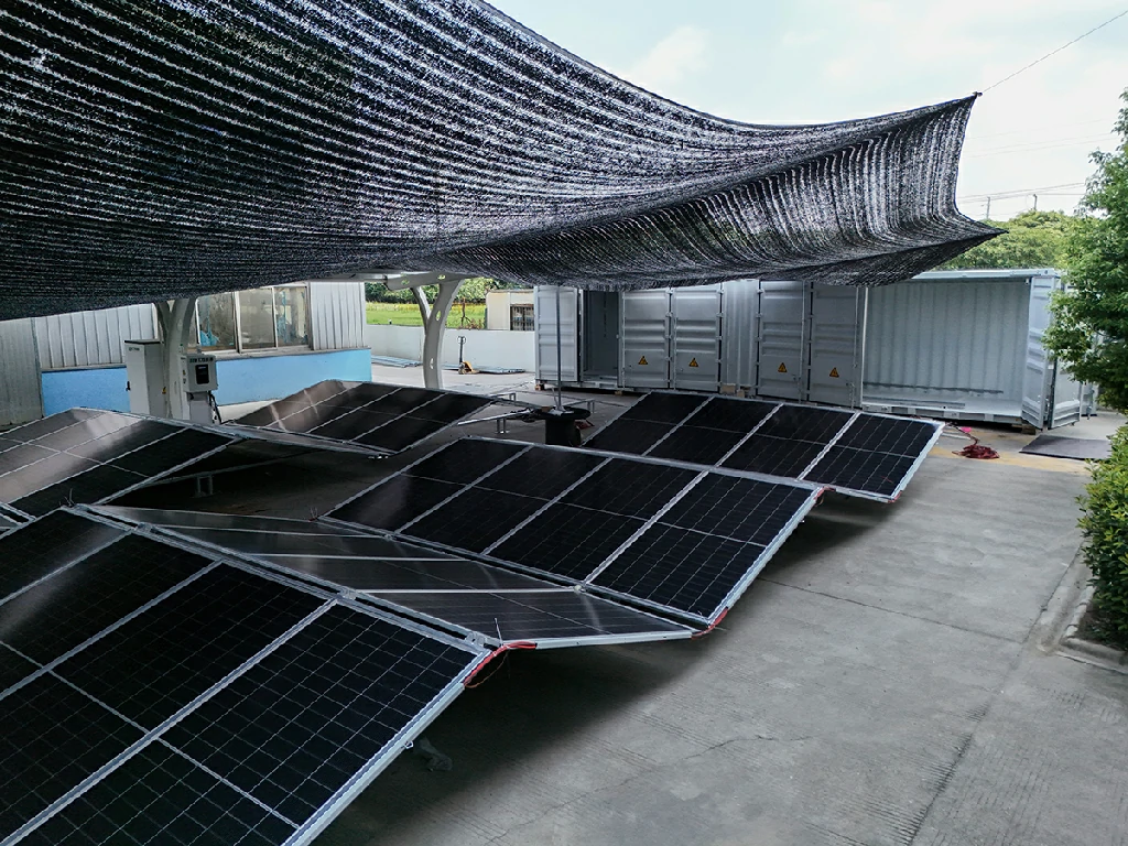 几内亚1MW光伏折叠集装箱