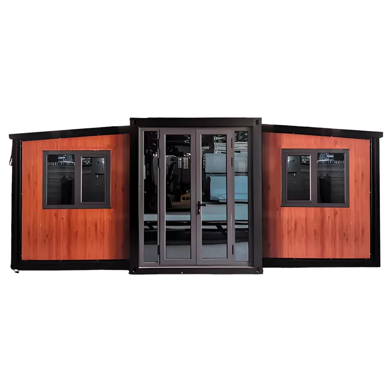 双翼拓展太阳能集装箱房