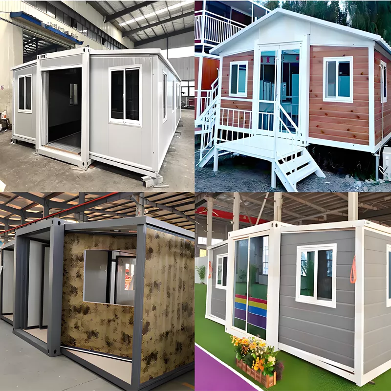 双翼拓展太阳能集装箱房